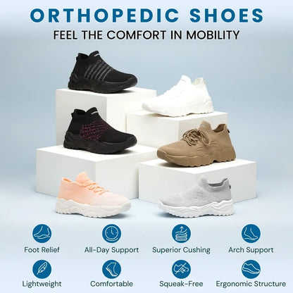 Ortho Cloud Slip Ons 1.0 - Gray White