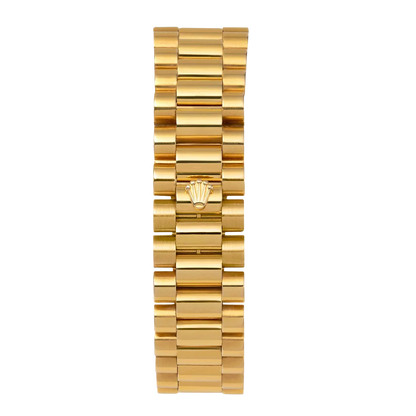Presidential Rolex Day-Date 18038 Watch 36mm Black Onyx Dial 18K Yellow Gold