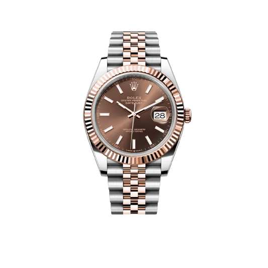 Datejust 41mm Steel & Everose Gold Chocolate 126331-0002