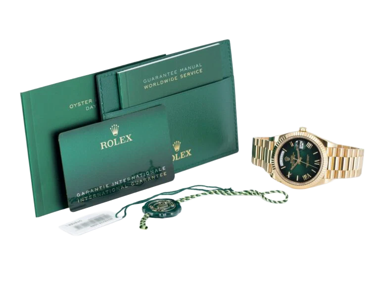 Day-Date 228238 Green Smoke Dial 40mm