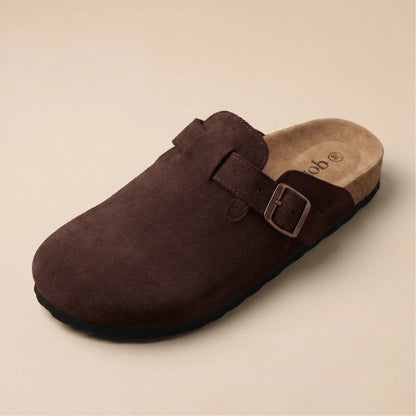 Genuine Suede Clogs