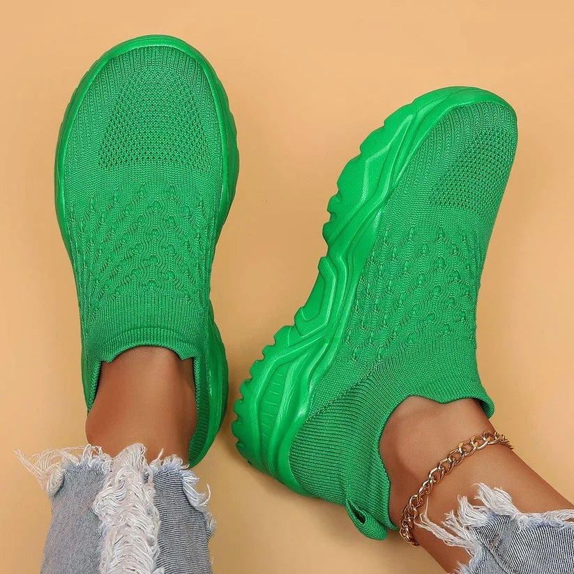 Ortho Cloud Slip Ons 1.0 - Green