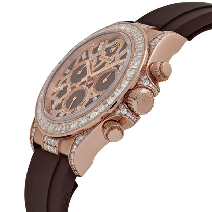 Daytona 40 mm Giraffe Rose Gold Diamond Dial 126555TBR